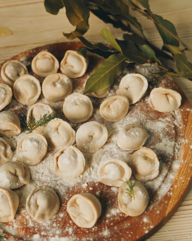 Пельмени из ферм. говядины п/ф