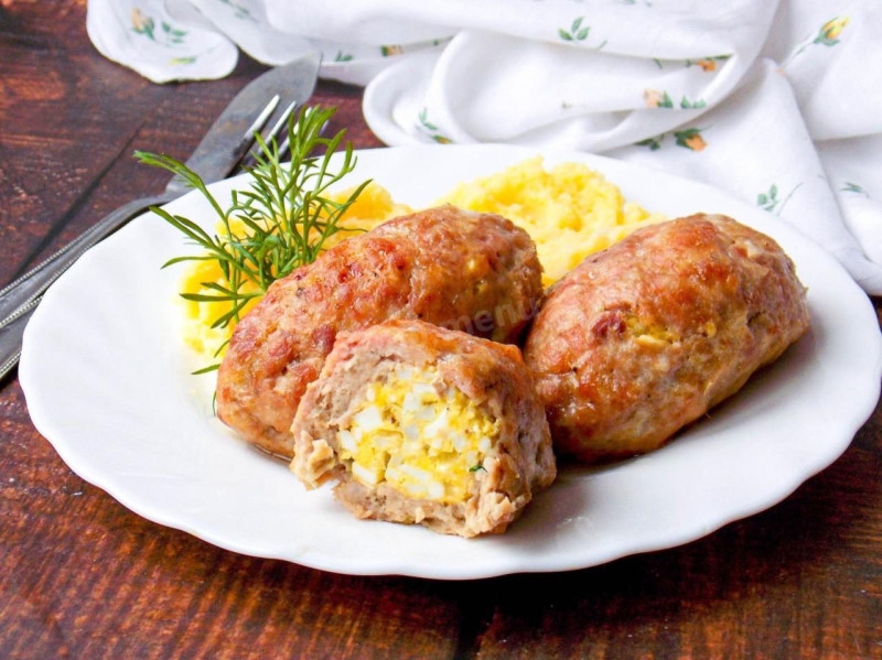 Зразы из ферм. говядины и свинины п/ф