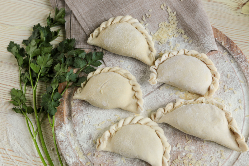 Подкоголи с мясом и рисом п/ф