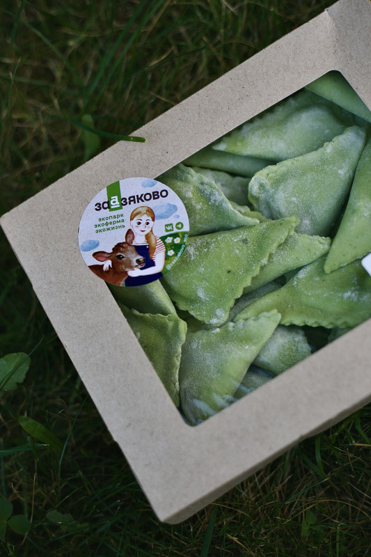 Равиоли (Сулугуни/творог/зелень)