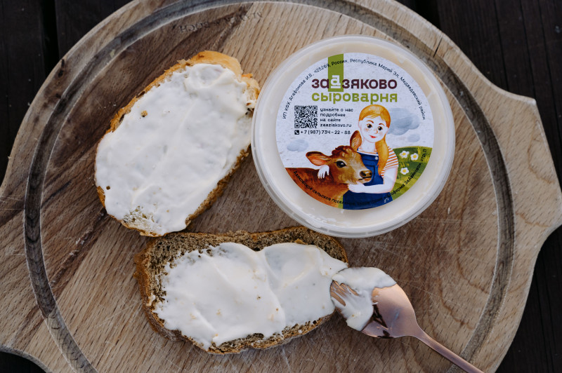 Сыр плавленый "Сливочный фермерский" 50% 125г